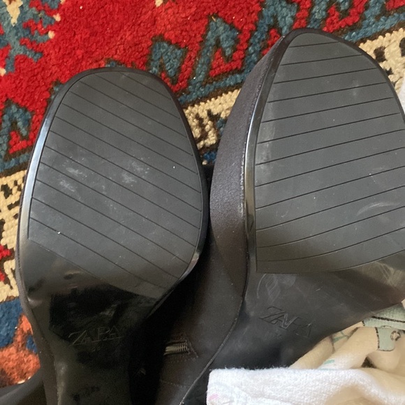 BRAND NEW ZARA THIGH HIGH PLATFORM BOOTS OVER THE KNEE 8 - Picture 3 of 3